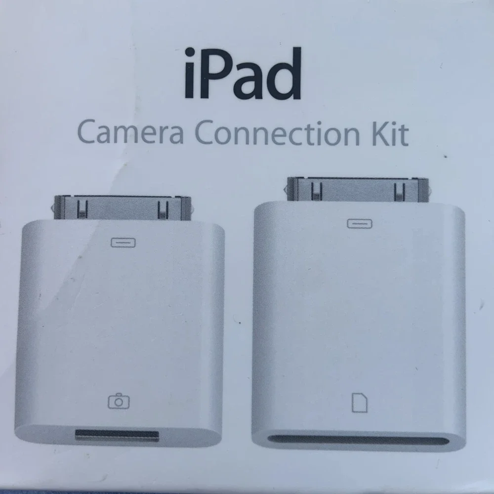 Apple iPad Camera Connection Kit 30 Pin USB SD Card Adapter
